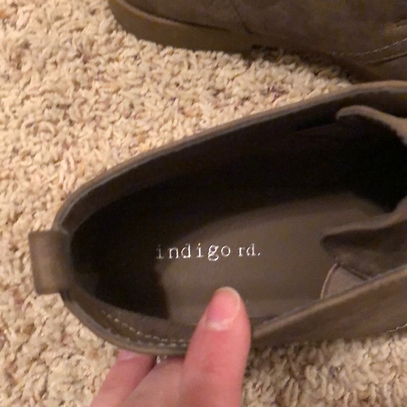 Indigo booties, size 8 - Picture 2 of 4